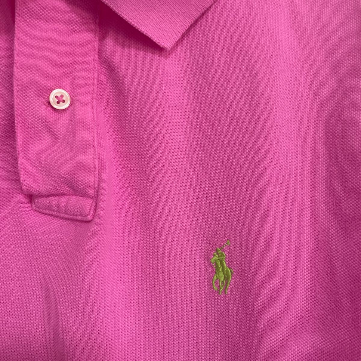 POLO RALPH LAUREN Polo Ralph Lauren стандартный рубашка-поло с коротким рукавом розовый 
