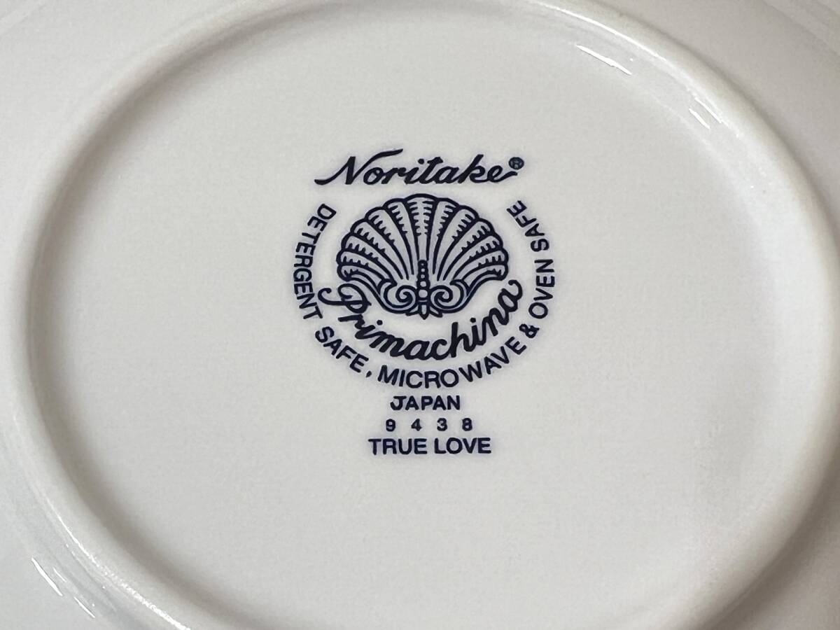 ☆【未使用】Noritake ノリタケ Primachina プリマチャイナ 9438 TRUE LOVE トゥルーラブ 19cm スープ皿 5PC 5枚入り F89597/9438 管FARの画像4