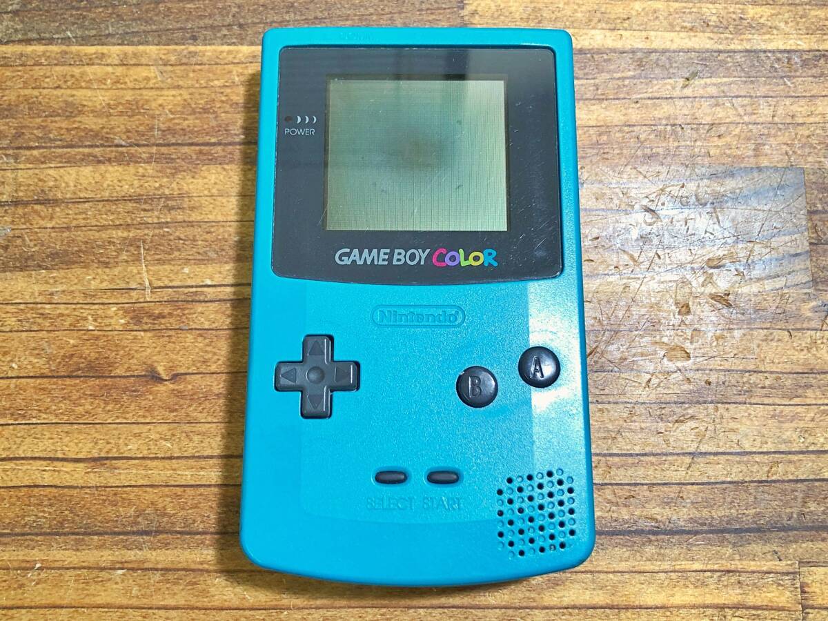 ジャンク Nintendo ゲームボーイカラー 本体 CGB-001 管BARRの画像1