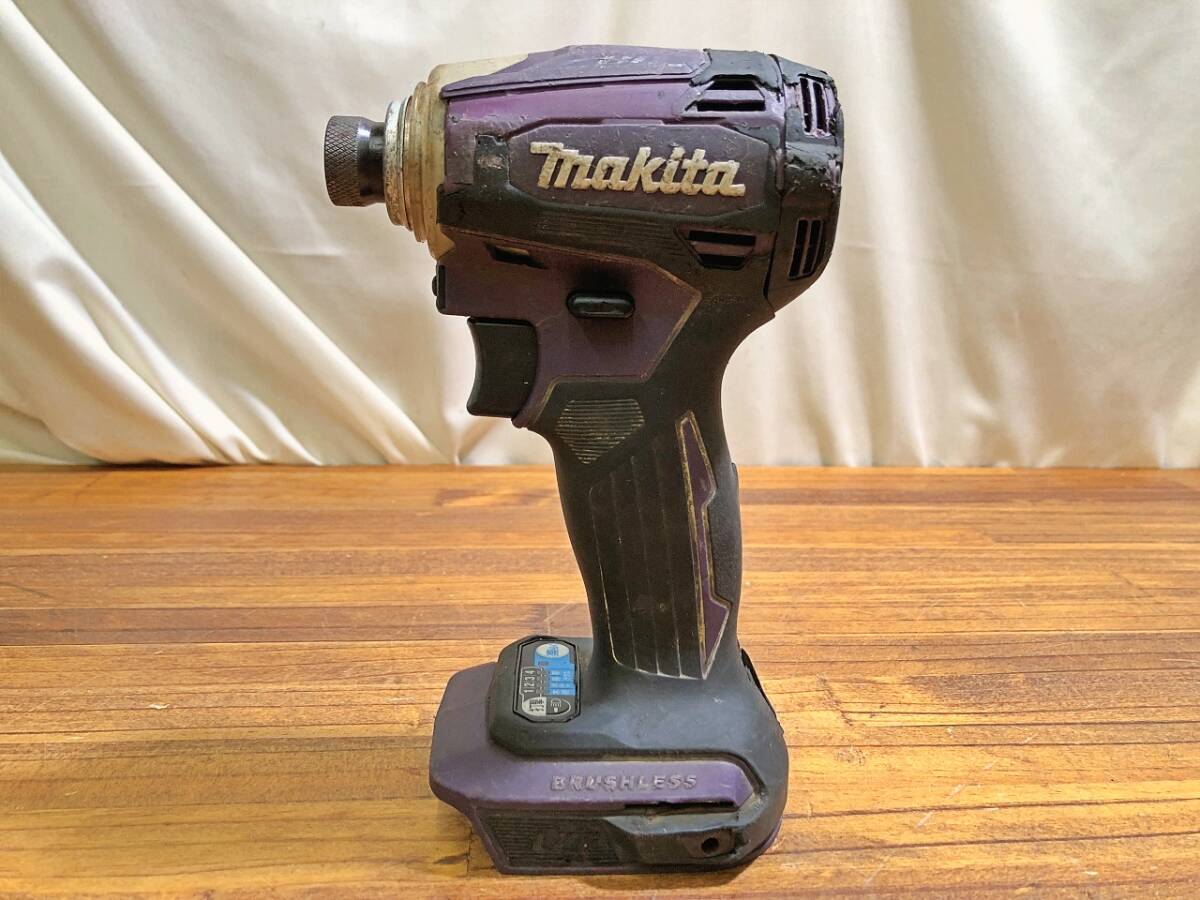 ※商品説明必読 完全不動品 ジャンク makita TD172D 充電式インパクトドライバ 18V 135366 管240428 BGFA_画像1