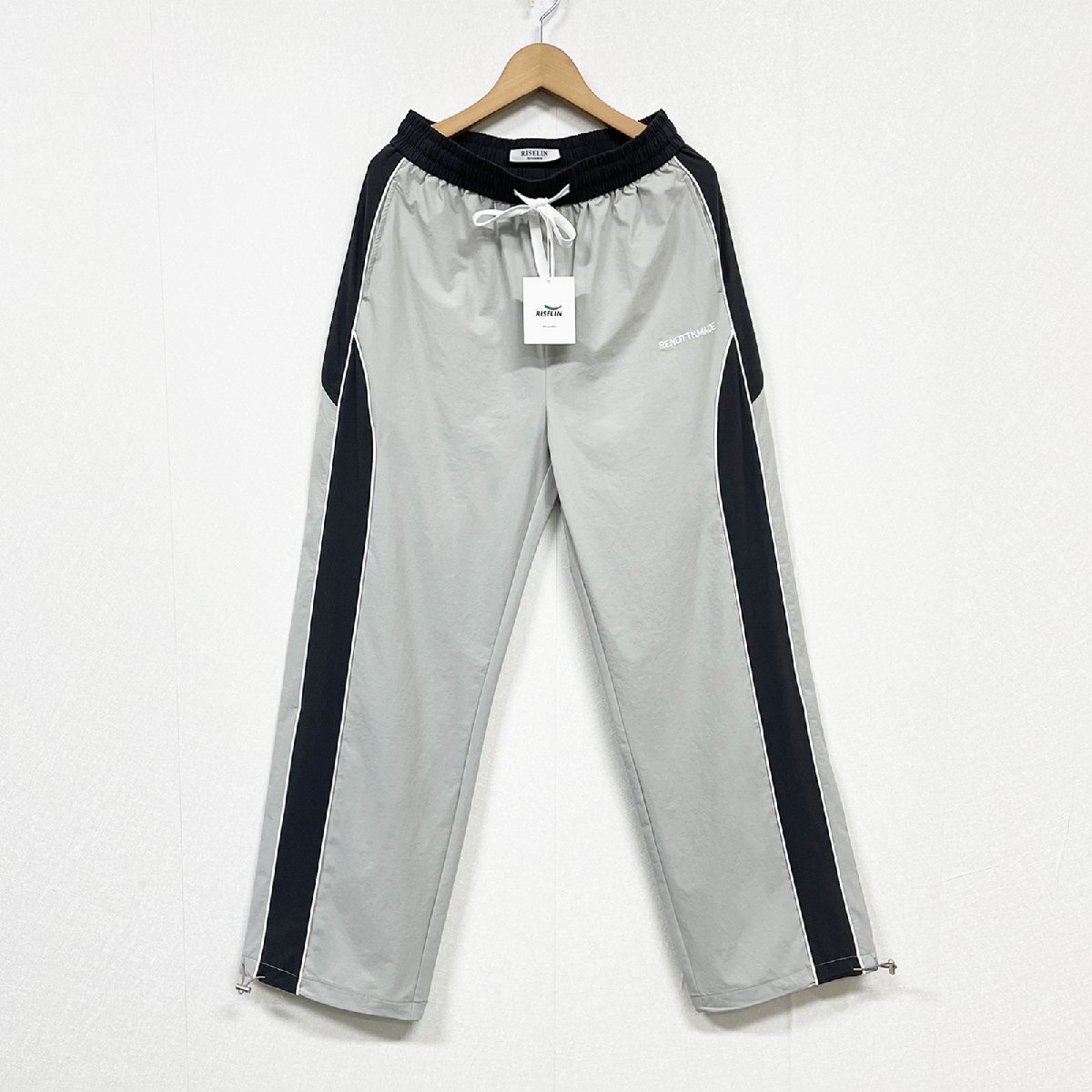  new work Europe made * regular price 5 ten thousand * BVLGARY a departure *RISELIN sweat pants thin comfortable easy ... switch bottoms chinos sport 2XL/52