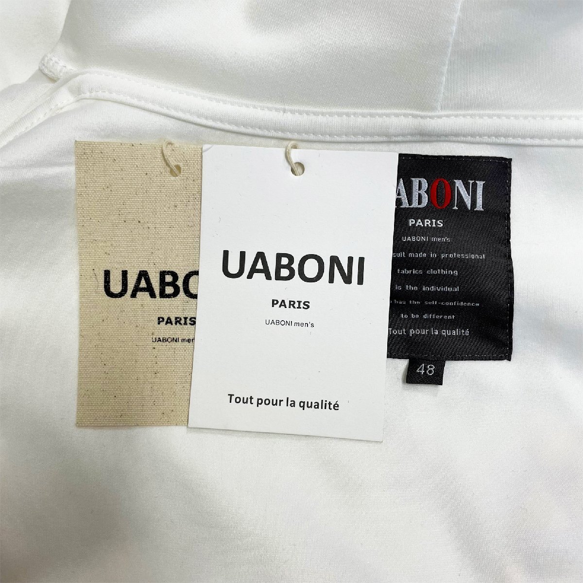 個性EU製＆定価4万◆UABONI*Paris*トレーナー*ユアボニ*パリ発◆綿100% 快適 通気 ウサギ柄 可愛い スウェット カットソー 日常 M/46サイズ_画像9