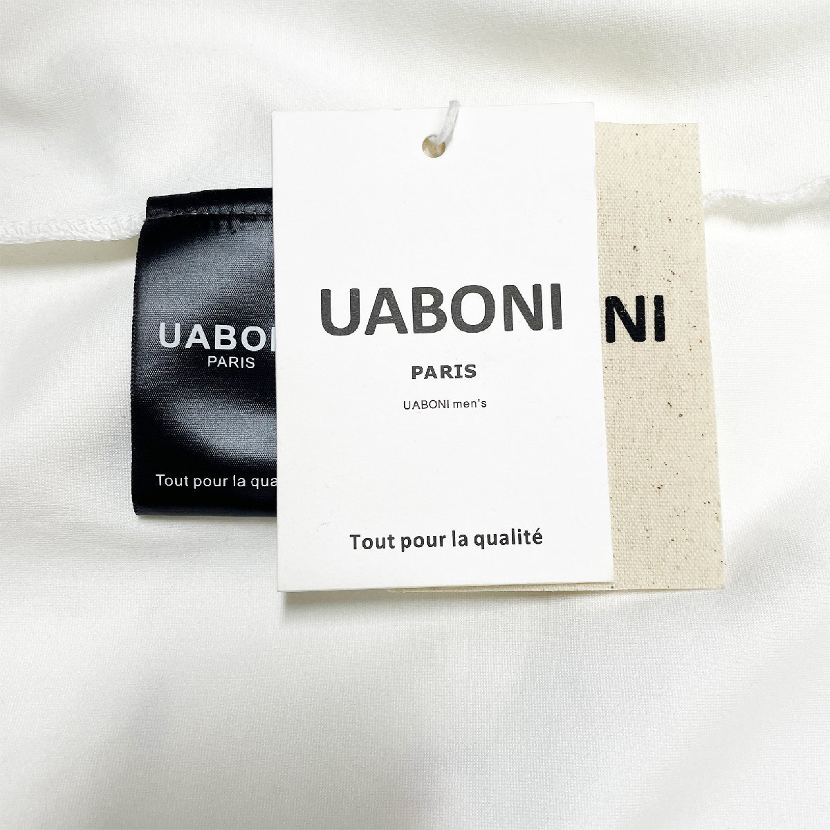 高級EU製＆定価4万◆UABONI*Paris*トレーナー*ユアボニ*パリ発◆綿100％ 高級 モノグラム クマ トップス カットソー トレンド 日常着 XL/50_画像10