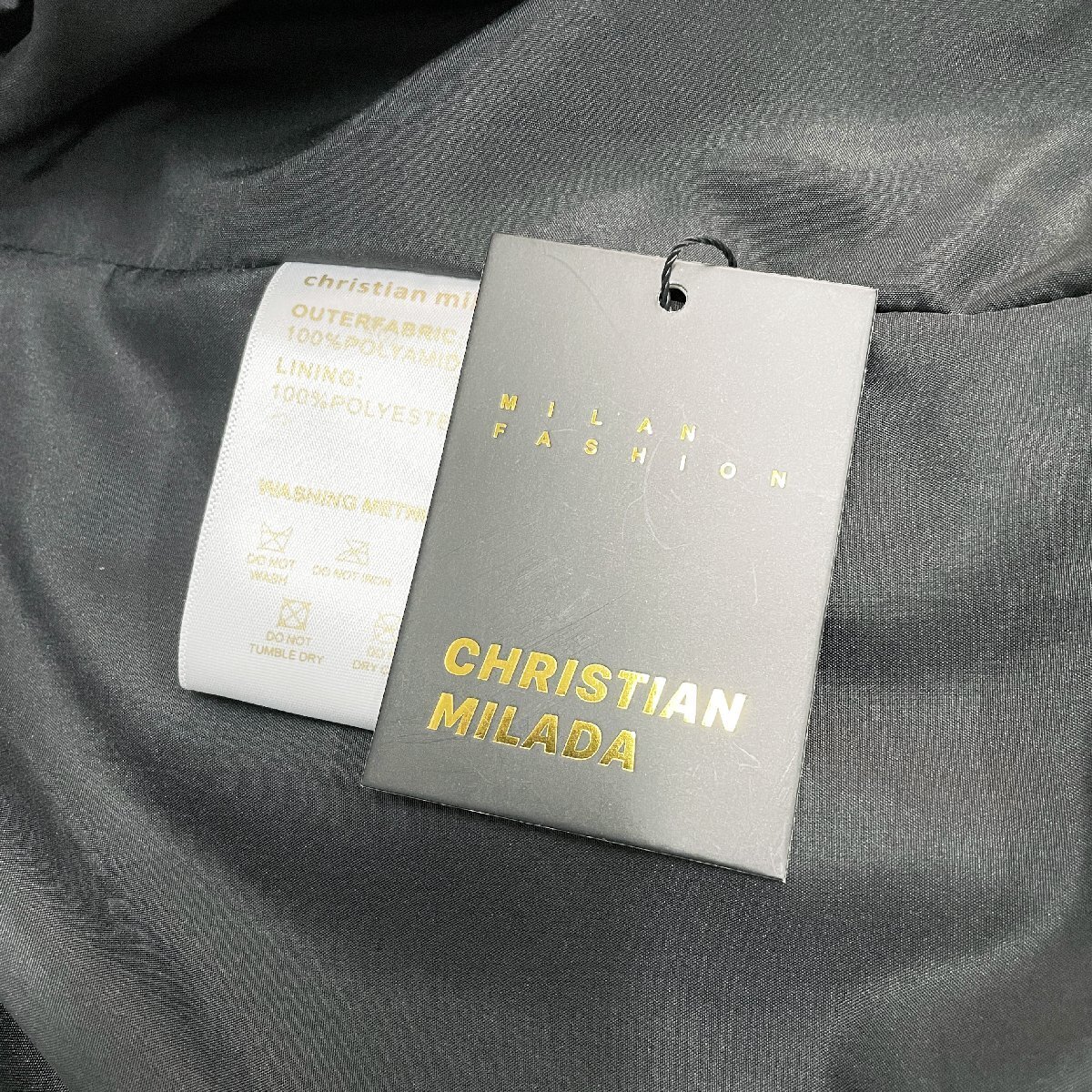 定価7万★christian milada・ミラノ発・フライトジャケット★薄手 高級 個性 豪華刺繍 MA-1 USAF*TYPE ミリタリー L/48サイズ_画像10