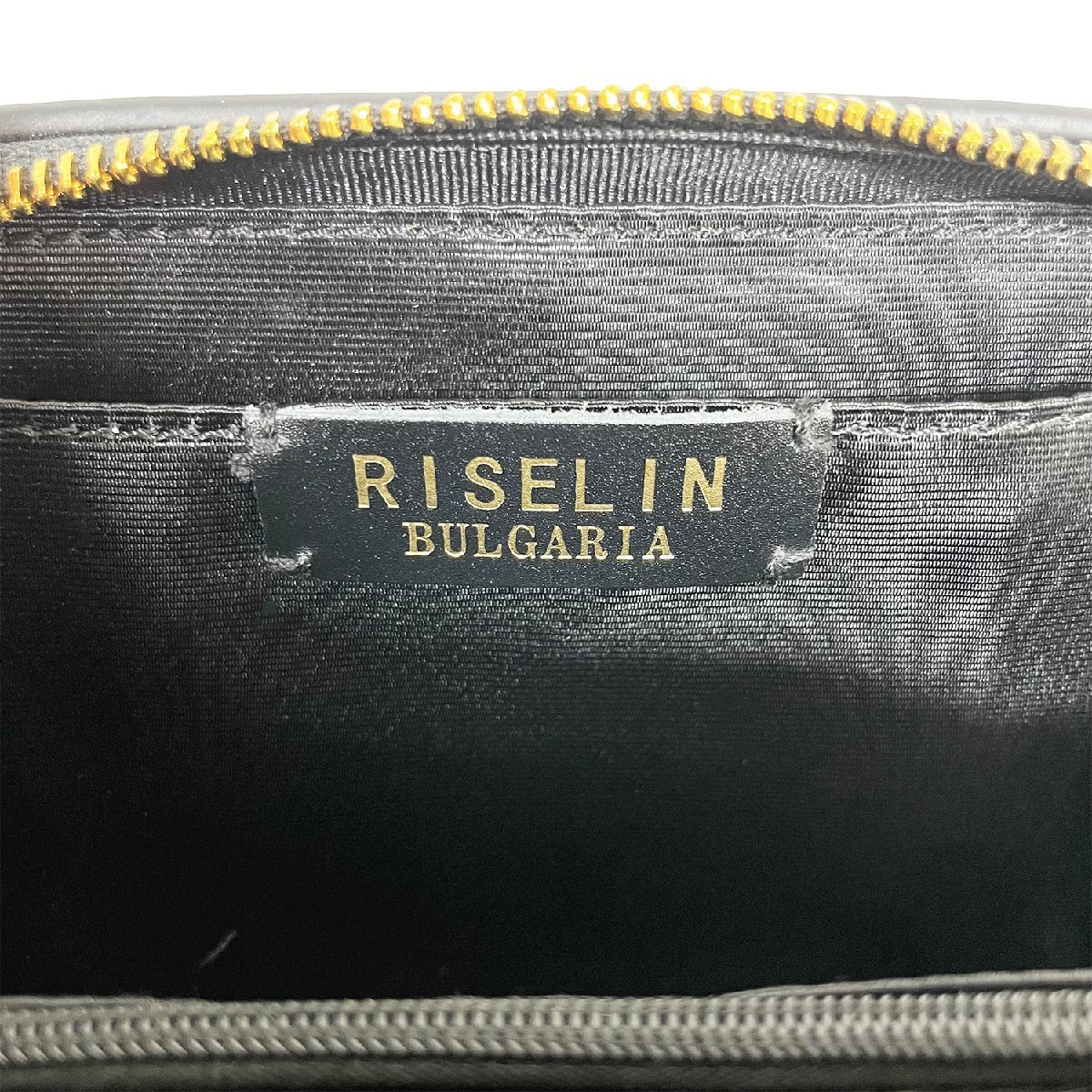 高級ヨーロッパ製※定価12万◆ブルガリア発※RISELIN ショルダーバッグ 牛革 レザー 上品 2way 斜め掛け 手提げ ミニ キレイめ レディース_画像10