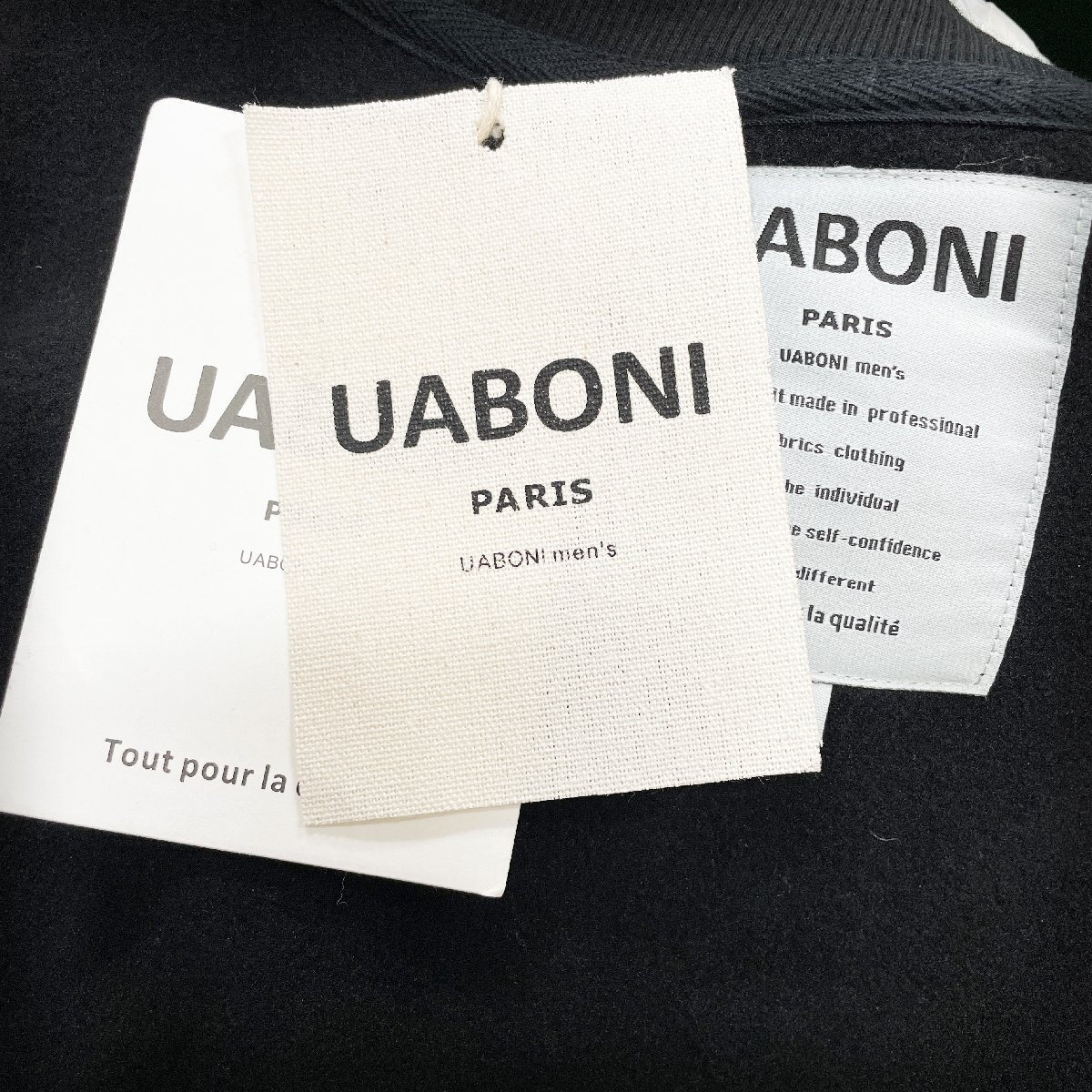 一枚限定EU製＆定価5万◆UABONI*Paris*トレーナー*ユアボニ*パリ発◆米国産コットン100％ 保温 厚手 裏起毛 イラスト レジャー M/46サイズ_画像10