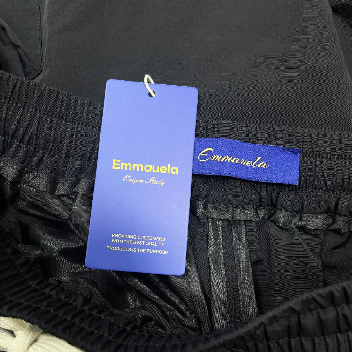 高級・ショートパンツ 定価3万◆Emmauela・イタリア・ミラノ発◆上品 薄手 通気吸汗 速乾 半ズボン カジュアル スポーツ 普段着 夏 2XL/52_画像10