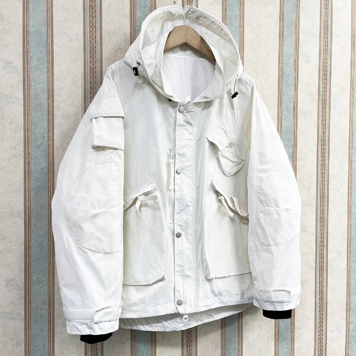  high class regular price 8 ten thousand FRANKLIN MUSK* America * New York departure mountain parka fine quality . manner water-repellent ventilation plain mountain climbing clothes blouson outer size 1