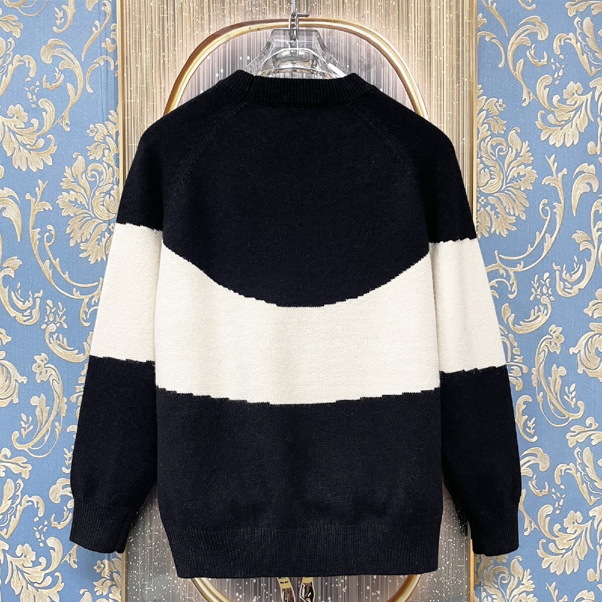 regular price 5 ten thousand *christian milada* milano departure * sweater * on goods heat insulation soft switch knitted tops clean . put on .. elegant lady's M/36