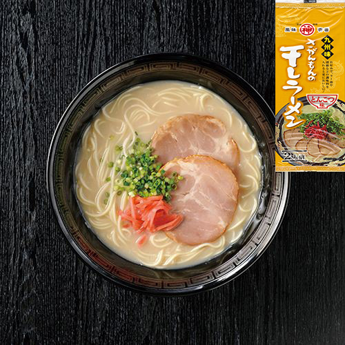 おすすめ　　激 レア 大特激安さがんもんの豚骨ラーメンセット あっさりとんこつ＆激辛豚骨ラーメン 全国送料無料425240_画像3