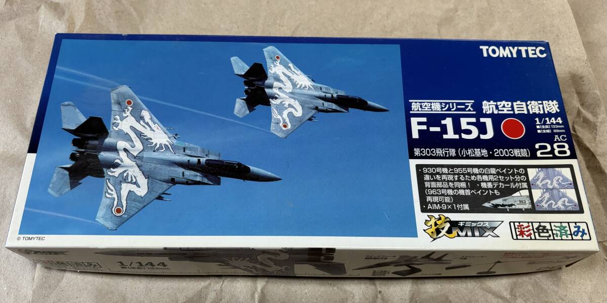 TOMYTC/技MIX 1/144 航空自衛隊F-15J 第303飛行隊 小松基地 2003戦競の画像1