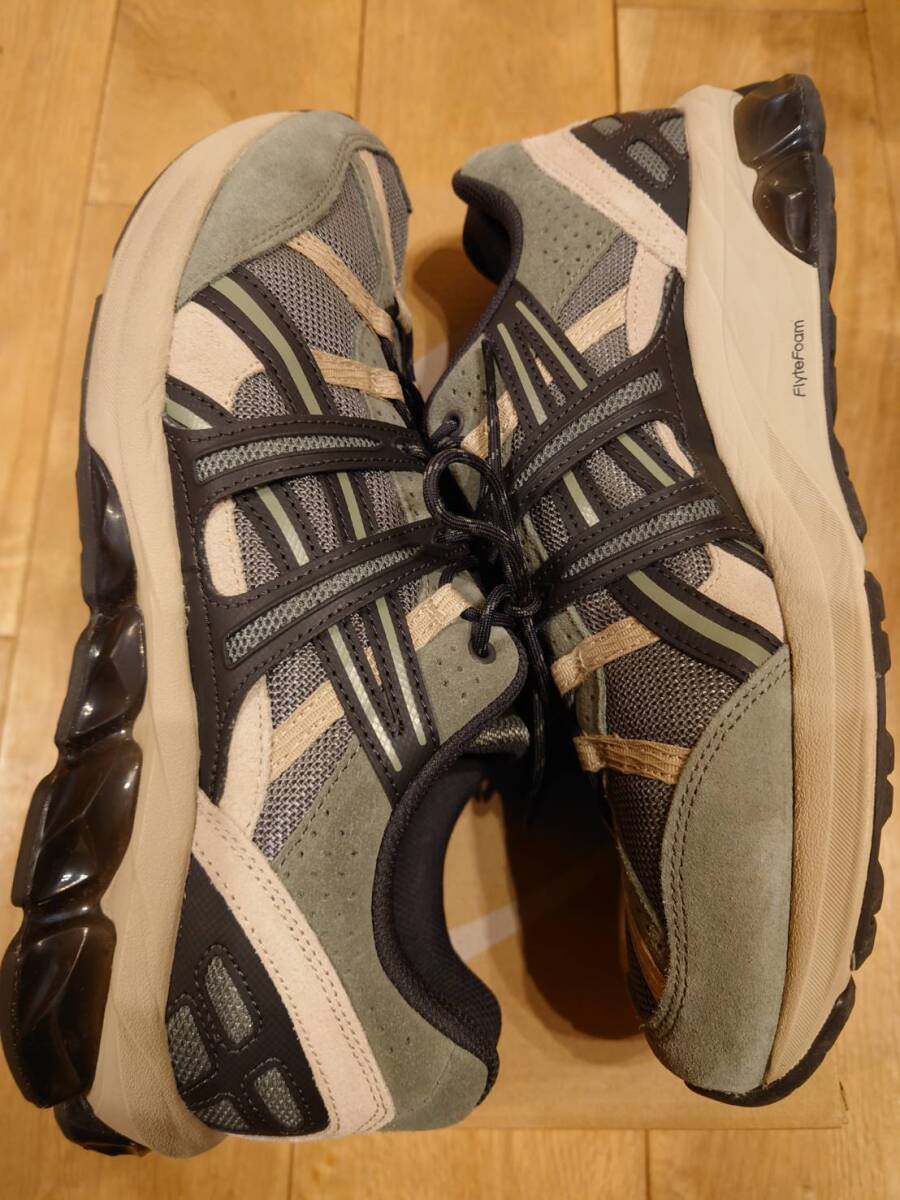 【送料込み】【美品】Asics アシックス Gel-Sonoma 180 ゲルソノマ LICHEN GREEN/GRAPHITE GRAY 27.5cm US9.5の画像4