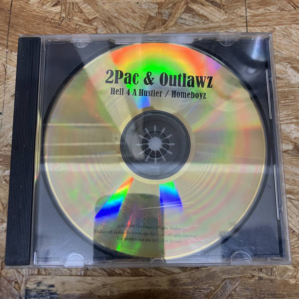 シ● HIPHOP,R&B 2PAC & OUTLAWZ - HELL 4 A HUSTLER / HOMEBOYZ INST,シングル CD 中古品の画像1