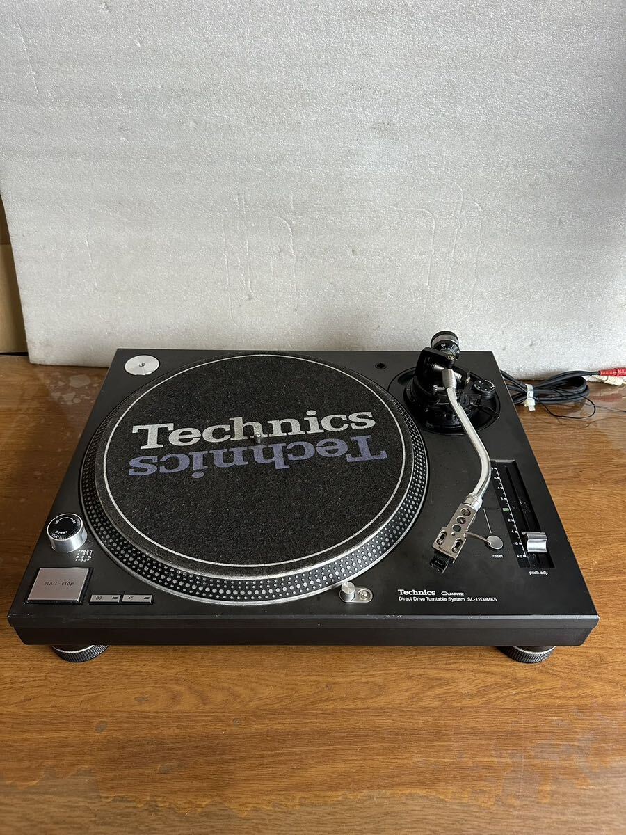 Technics テクニクス SL-1200MK5 ターンテーブル レコードプレーヤー_画像1