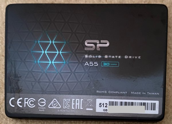 [中古品] SiliconPower SSD Ace A55シリーズ 2.5インチ 512GB (No.10)の画像1