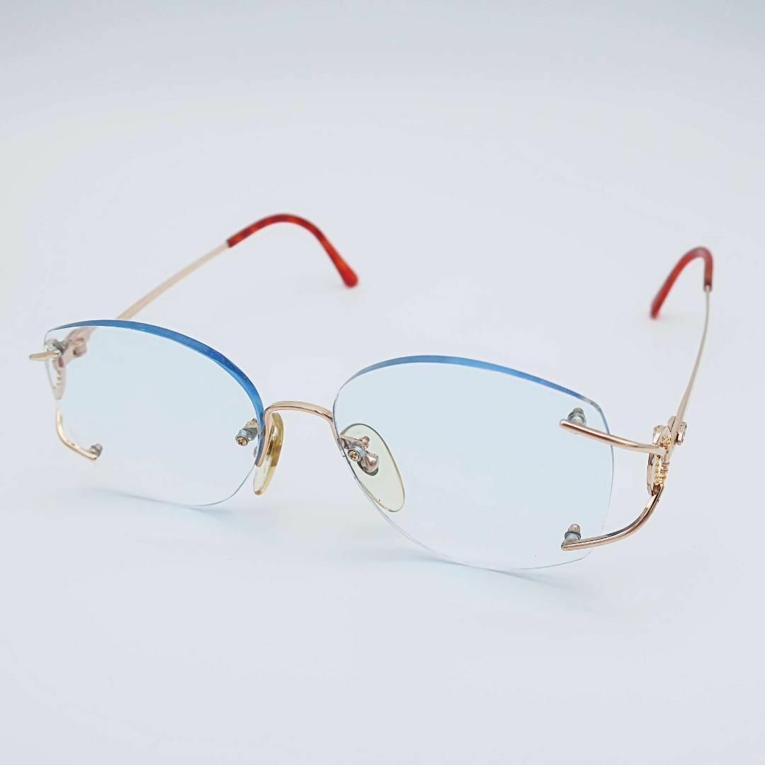 正規品 ディオール Dior サングラス Sunglasses CDロゴ Logo ブルー Blue Authentic Mint_画像1