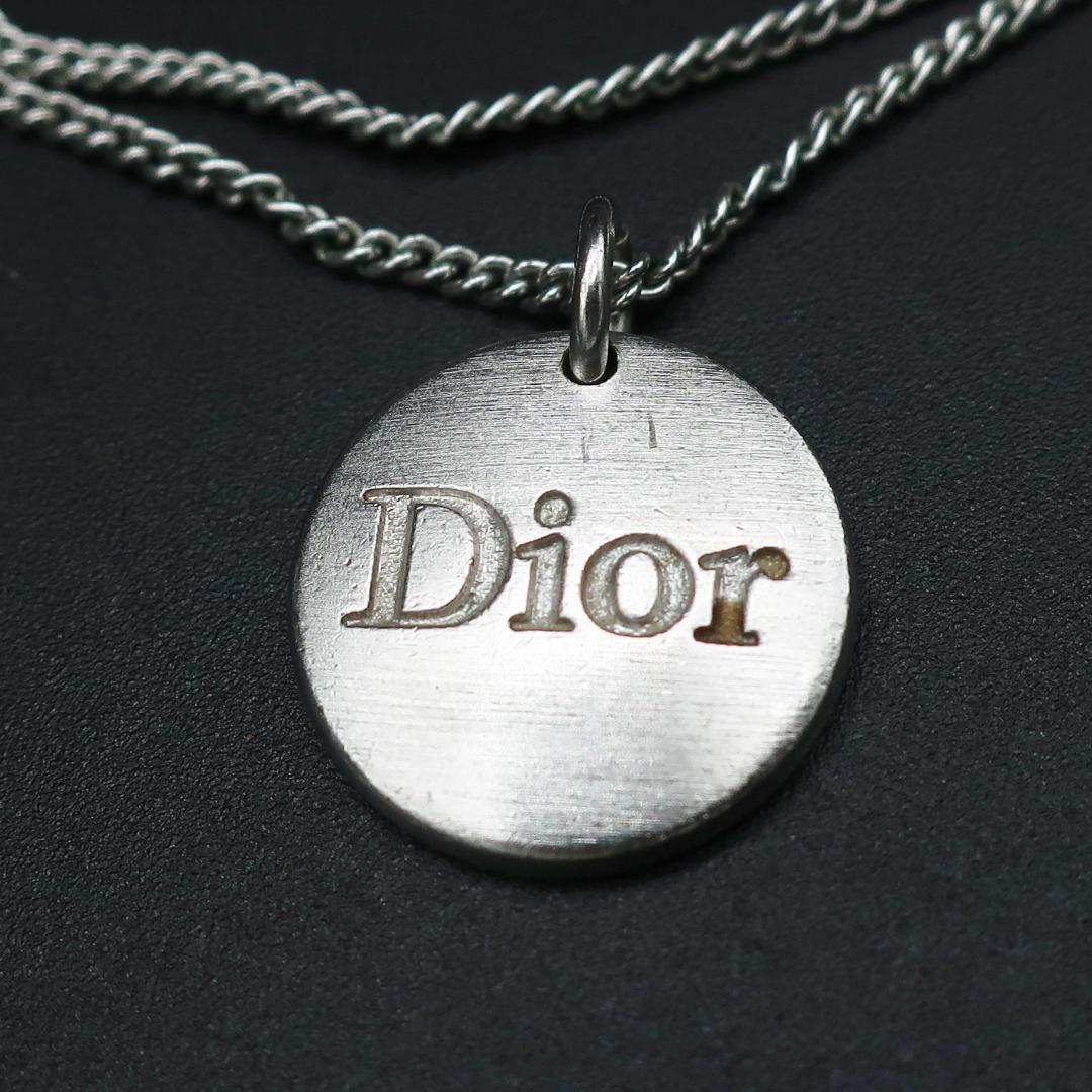 正規品 クリスチャンディオール Dior ブレスレット コイン ロゴ シルバー Authentic Mint silver_画像3