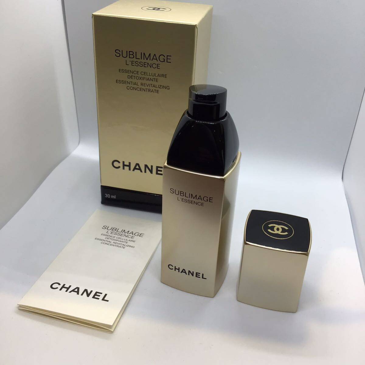 シャネル サブリマージュ セラム コンサントレ 美容液 30ml 3点セット 未使用品 おまとめ デパコス CHANEL化粧品　C6_画像3