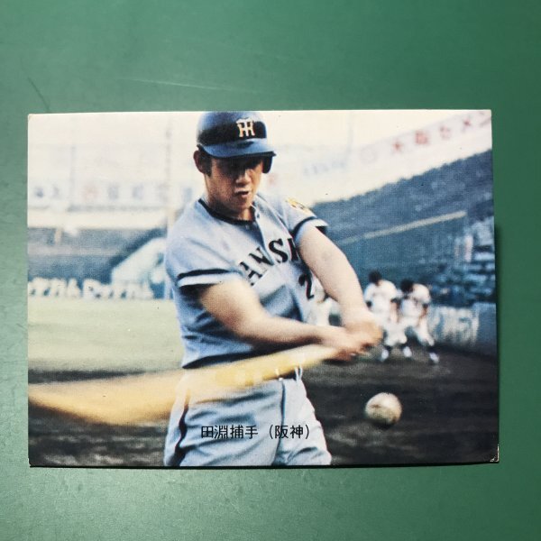 1973年 カルビー プロ野球カード 73年 73番 阪神 田淵   【C29】の画像1