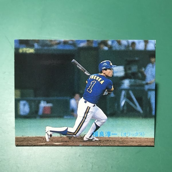 1989年 カルビー プロ野球カード 89年 308番 オリックス 福良   【B85】の画像1