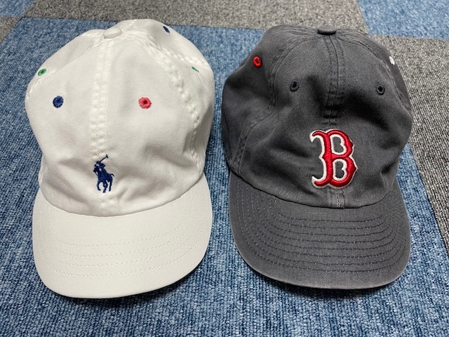 【セット】ラルフローレン Ralph Lauren ＆　47 Brand ボストンレッドソックス CAP　2個組_画像1
