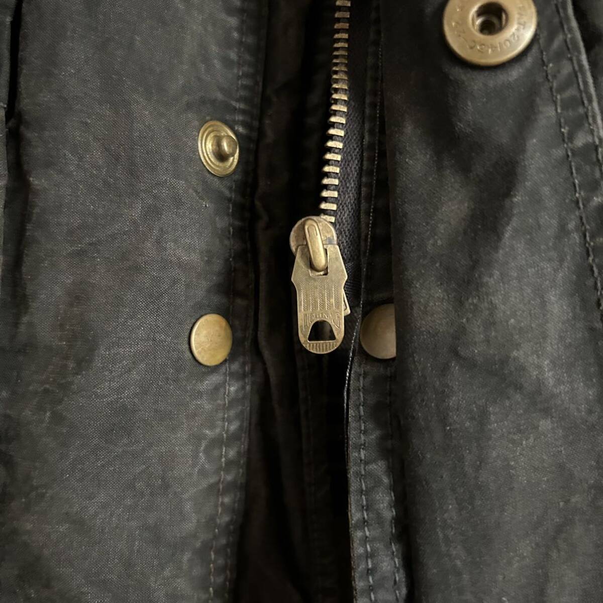 50s BELSTAFF ベルスタッフ トライアルマスター ヴィンテージ チェッカーフラッグタグ バブアー インターナショナルの画像4