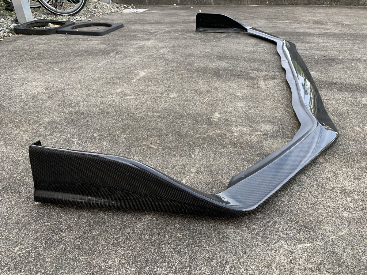 VAB(VAG) WRXSTI front lip spoiler carbon style unused Japan transportation stop in business office 