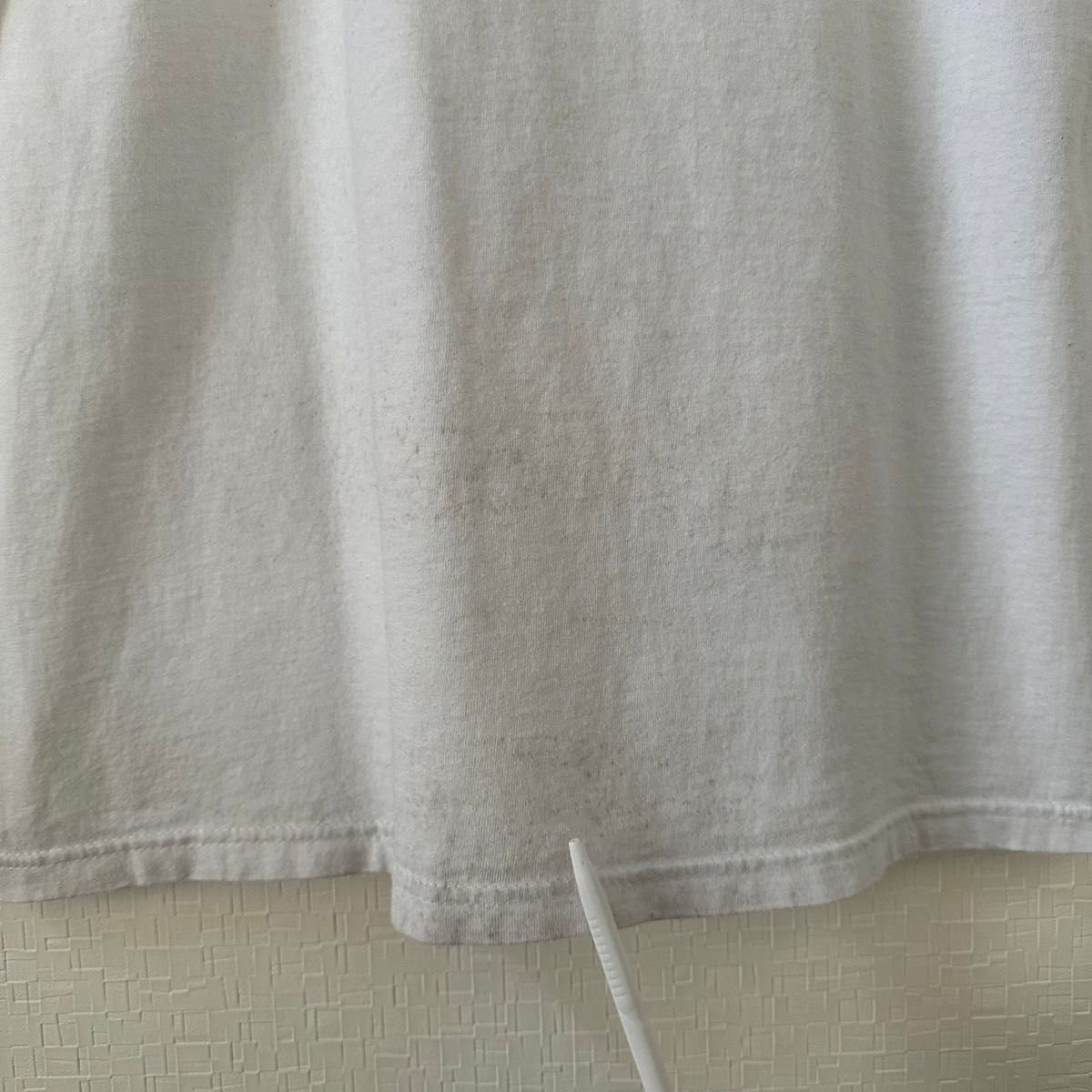 Sun Island Cotton ジャマイカTシャツ　ラスタカラー　Mサイズ　白　半袖　 古着 プリント