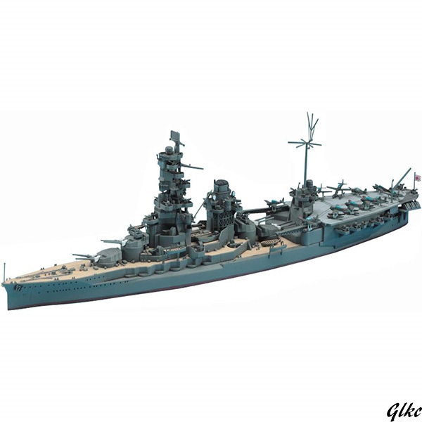 【組立必要】 置物　プラモデル　趣味　ホビー　海軍　乗り物　船　1/700　日本海軍 軍隊　航空戦艦 日本　伊勢　プラモ　コレクション