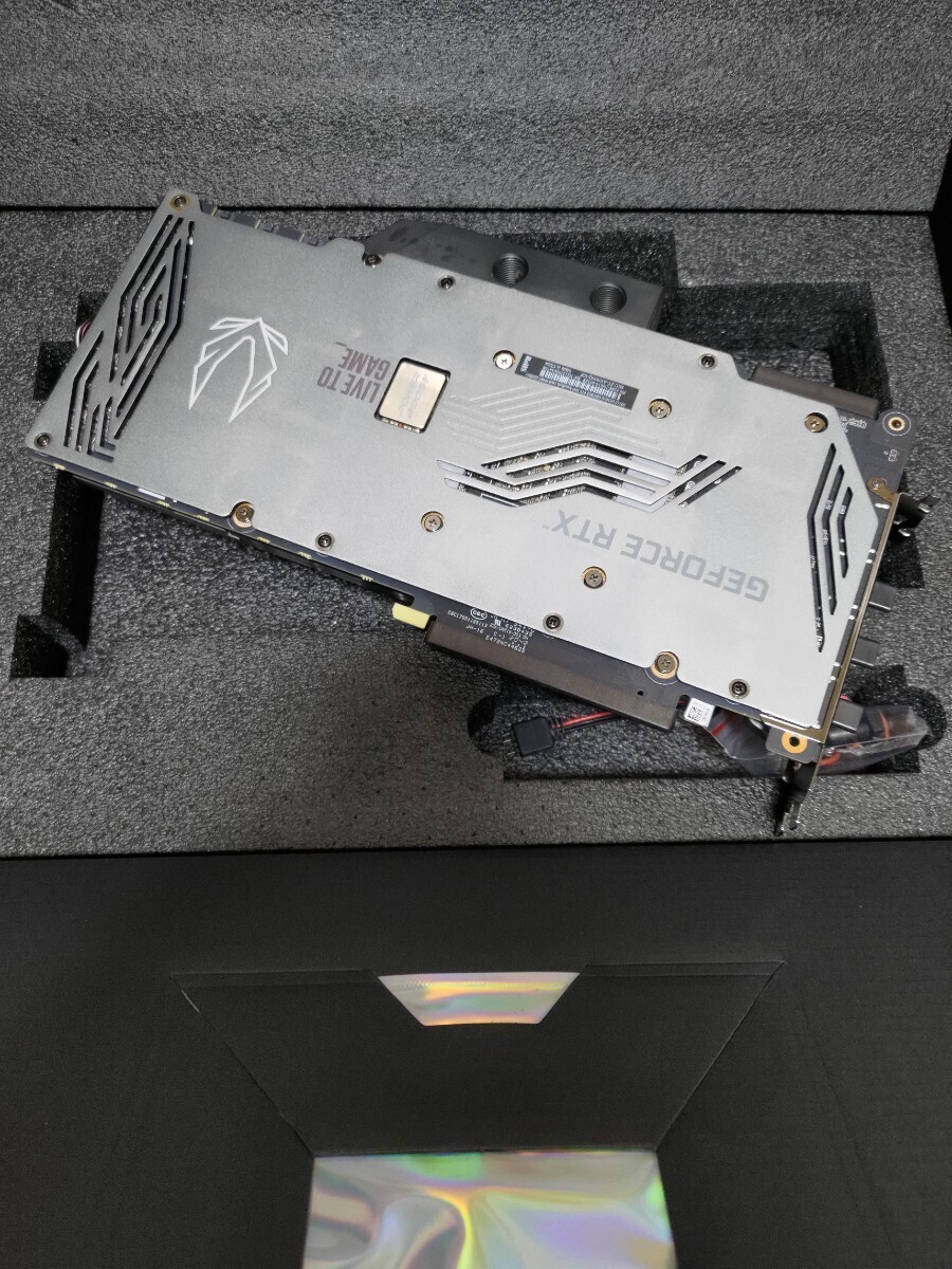 PC グラフィックボード ZOTAC RTX3090 ARCTIC STORM 動作未確認品 水冷の画像7