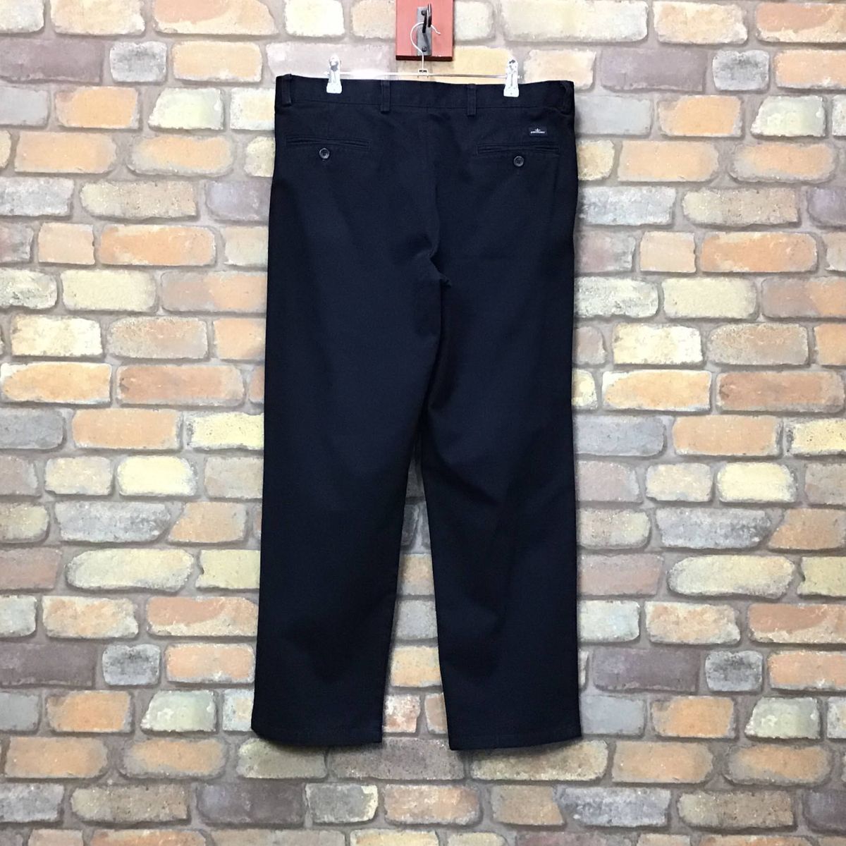 BP3-241*W92 centimeter rank *USA limitation * oversize *[DOCKERS]2 tuck cotton trousers [W36 men's XL] navy chinos Work 