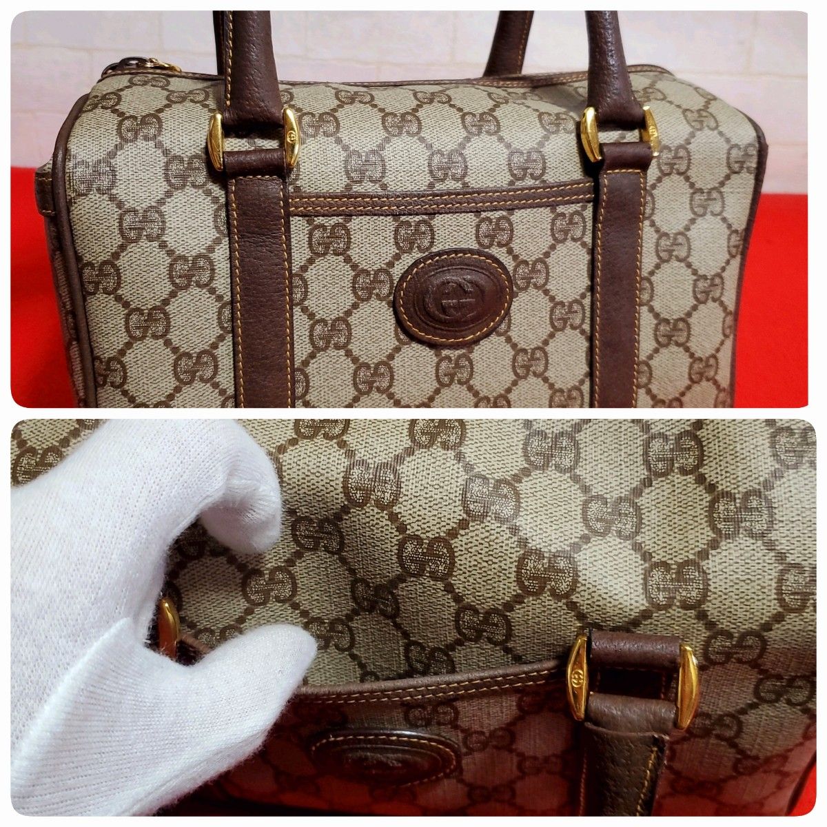 美品 正規品》GUCCIグッチトートバッグ/オールドグッチ/レア 美品 正規品》GUCCIグッチトートバッグ/オールドグッチ/レア