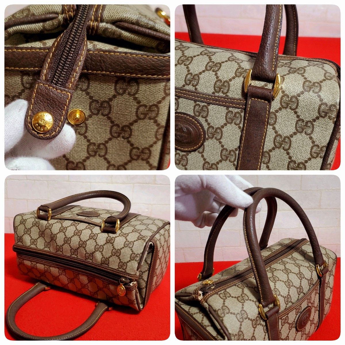 美品 正規品》GUCCIグッチトートバッグ/オールドグッチ/レア 美品 正規品》GUCCIグッチトートバッグ/オールドグッチ/レア