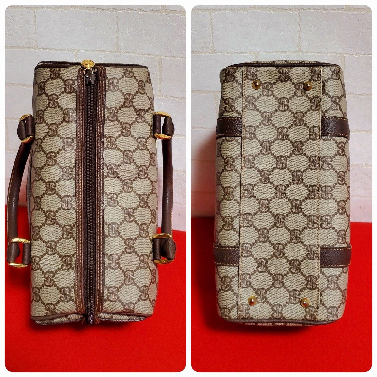 美品 正規品》GUCCIグッチトートバッグ/オールドグッチ/レア 美品 正規品》GUCCIグッチトートバッグ/オールドグッチ/レア