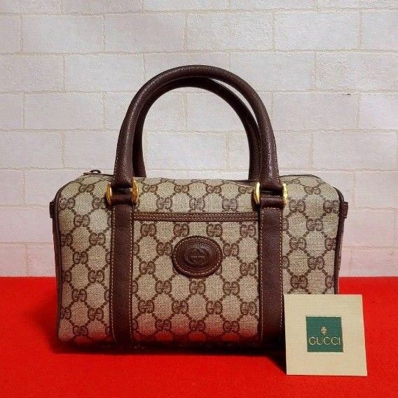 美品 正規品》GUCCIグッチトートバッグ/オールドグッチ/レア 美品 正規品》GUCCIグッチトートバッグ/オールドグッチ/レア