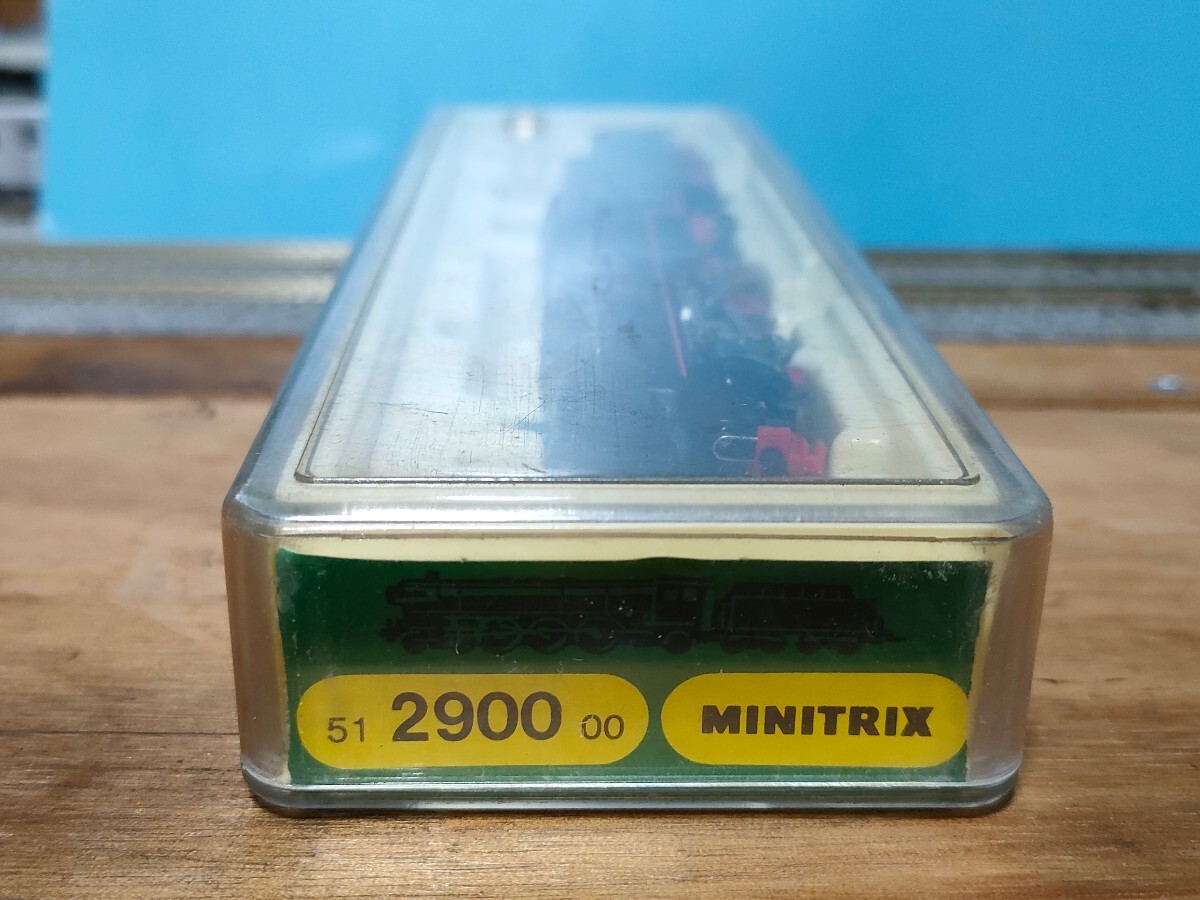  西ドイツ　MINITRIX DB01型蒸気機関車　品番51 2900 00 動力装置整備点検済　欧州形ビンテージNゲージ