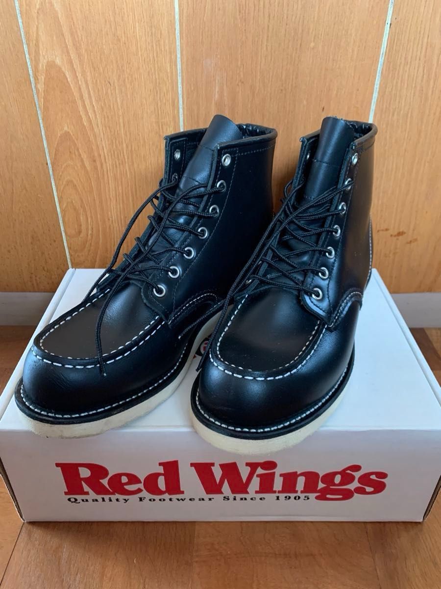 レッドウィング RED WING Classic Work/6" Moc-Toe 8179 BLACK