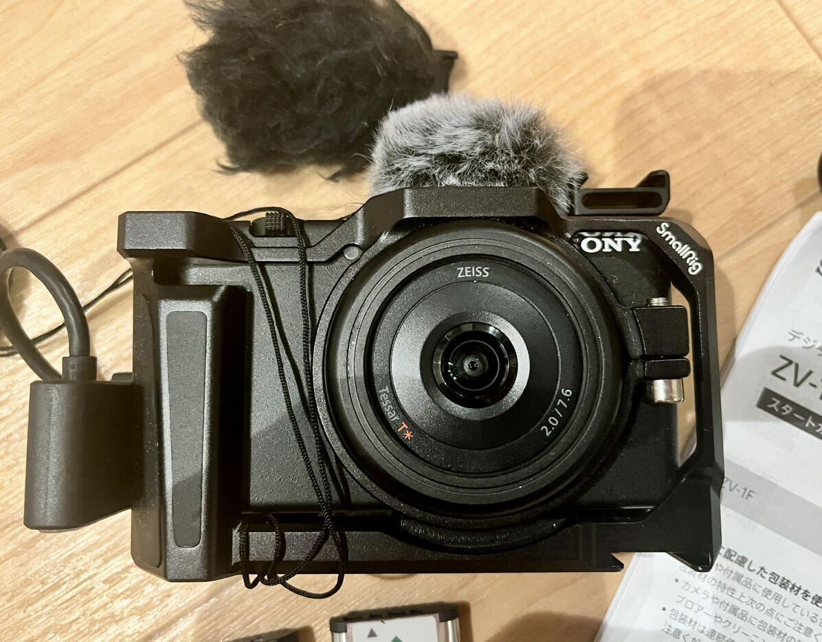 SONY ZV-1F 完動品　ワンオーナー　SmallRigのリグ付_画像2