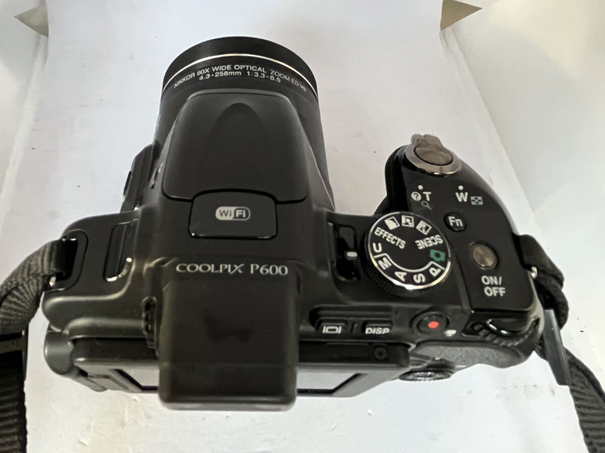 1円スタート Nikon ニコン COOLPIX P600 コンパクトデジタルカメラ デジカメ ブラック 黒_画像5
