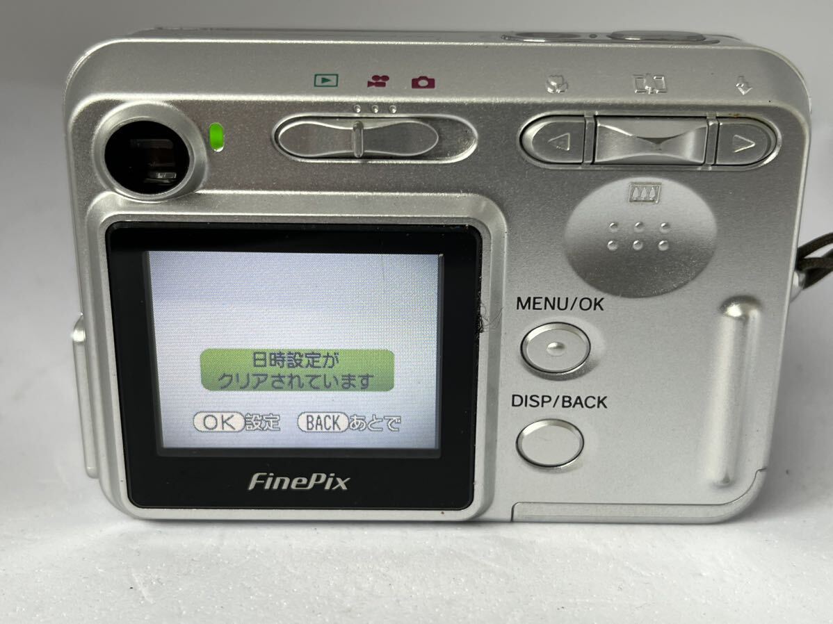 1円スタート FUJIFILM FinePix A345 2つまとめ コンパクトデジタルカメラ 富士フイルム デジカメ ファインピクス 通電確認済み_画像3