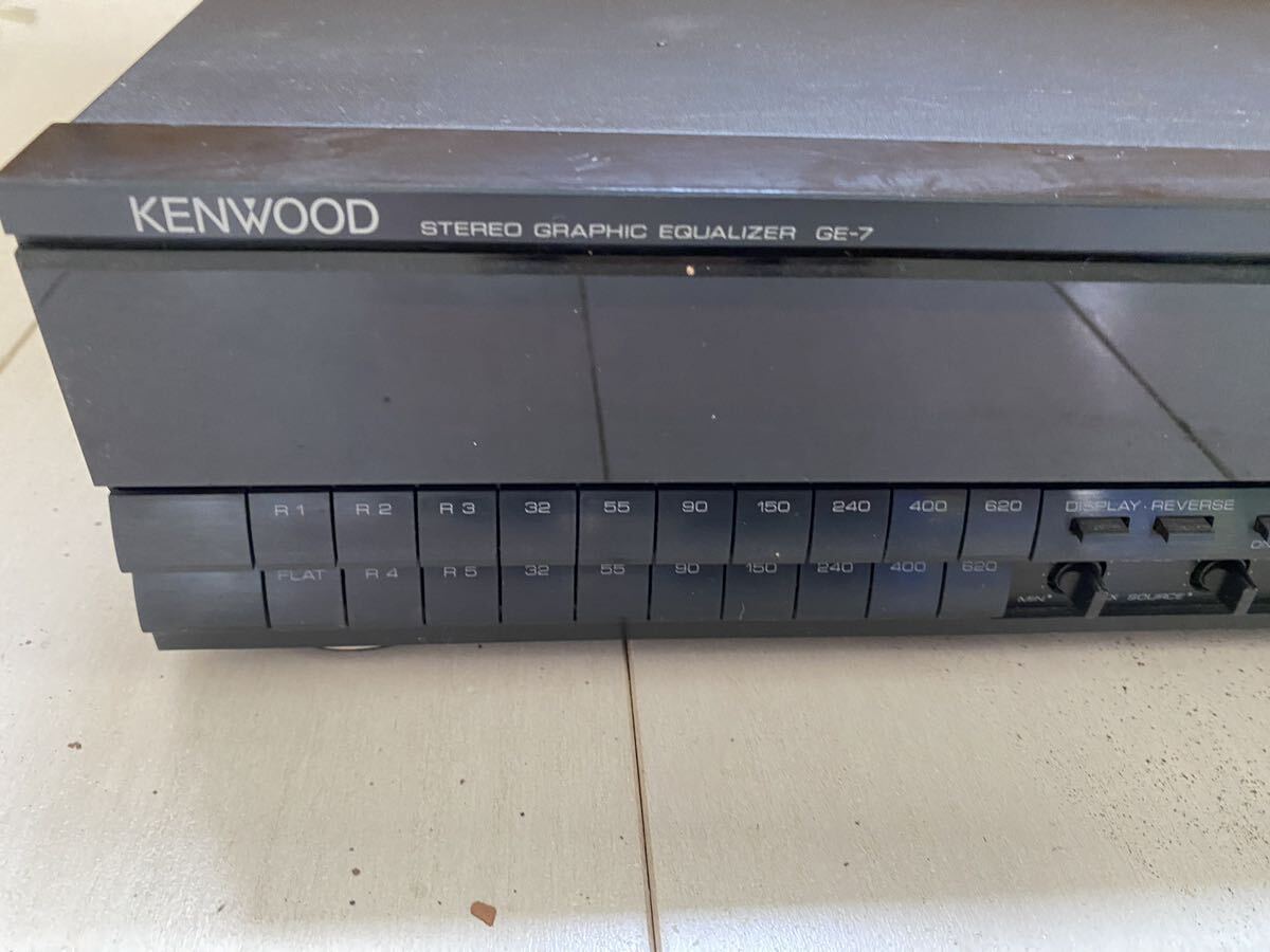 1円スタート KENWOOD ケンウッド CDプレーヤー GE-7 プレーヤー _画像2