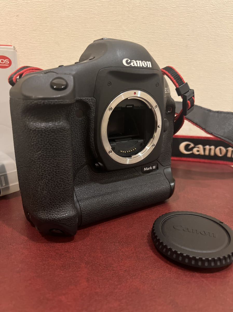 1円スタート Canon キャノン EOS-1 D Mark III ボディ デジタル一眼レフカメラ 一眼レフ カメラ 中古 美品 の画像4