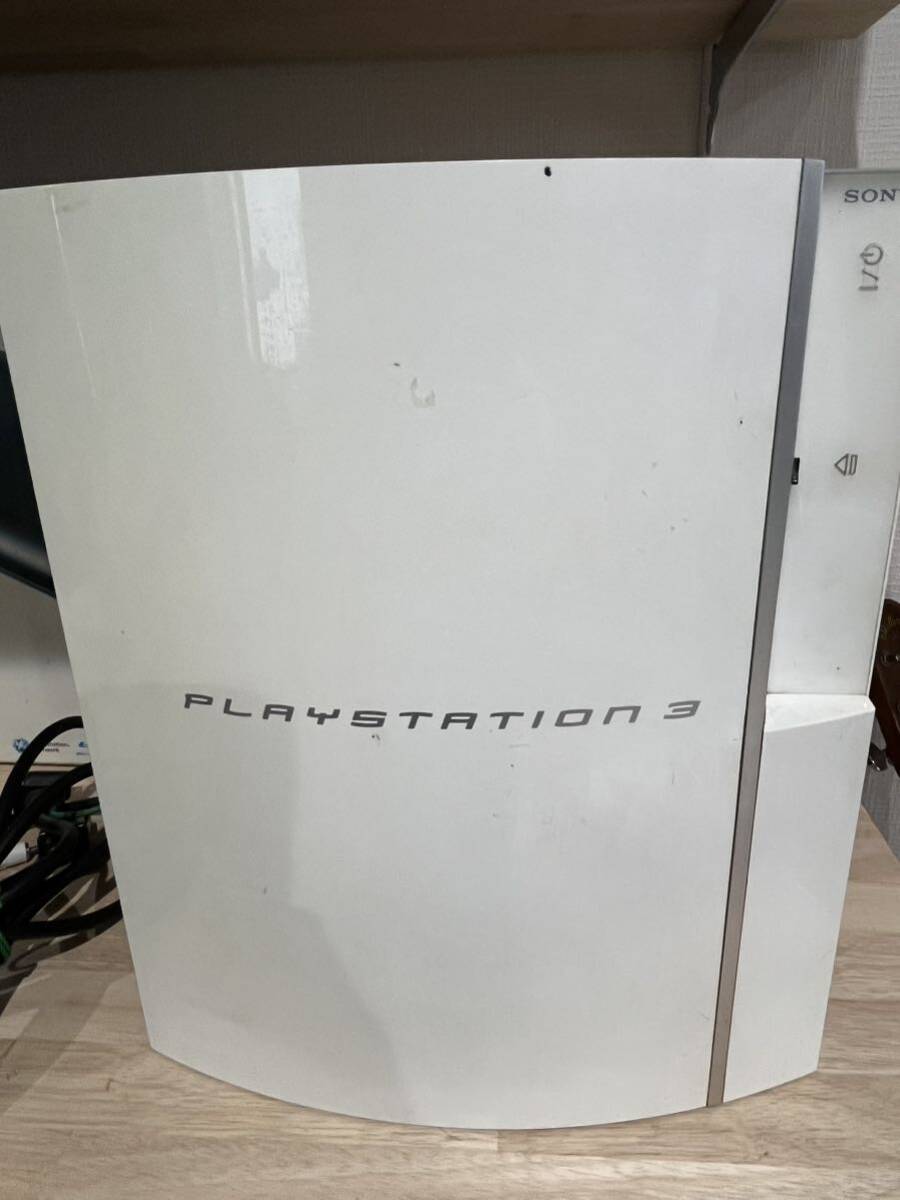 1円スタート SONY ソニー PS3 PlayStation3 プレイステーション3 CECH-4000C チャコールブラック 通電確認済み_画像2