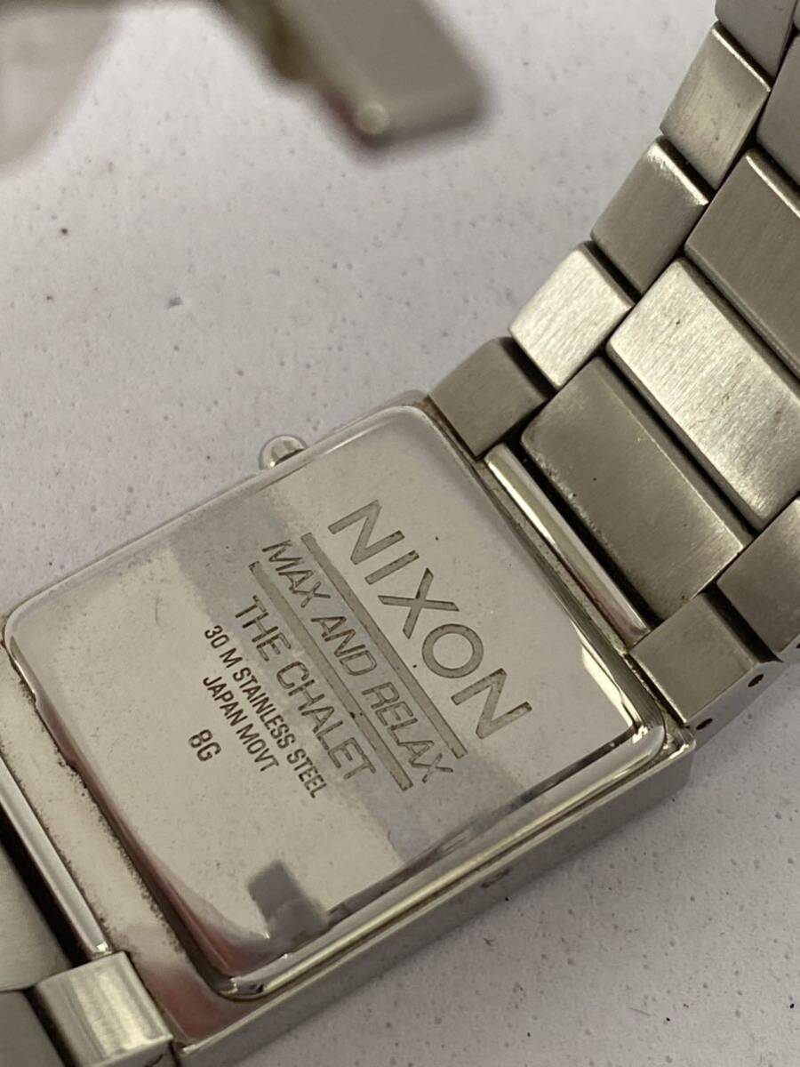 １円スタート NIXON ニクソン 腕時計 8G クォーツ メンズ の画像4