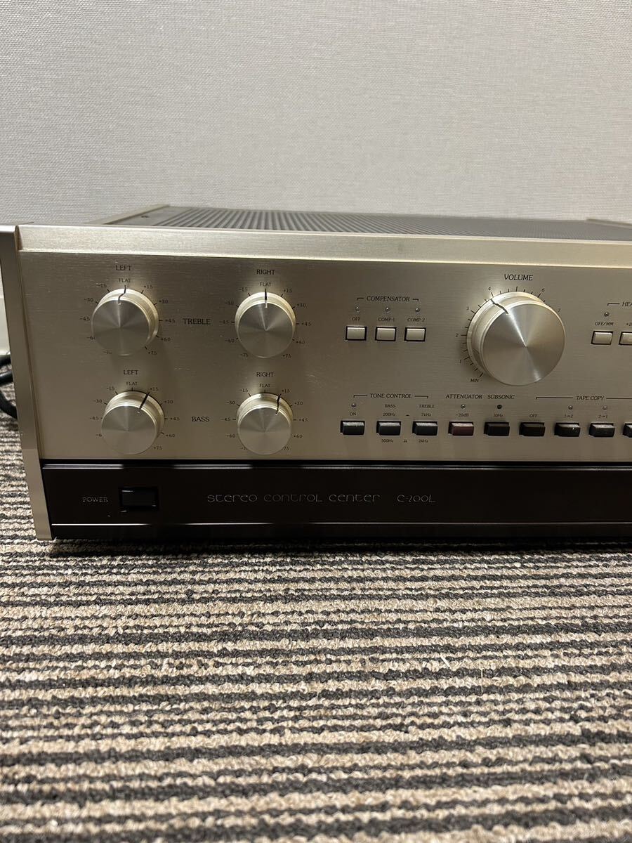 1円スタート アキュフェーズ Accuphase コントロールアンプ プリアンプ C-200L 音響機材 オーディオ機器 通電確認済みの画像4