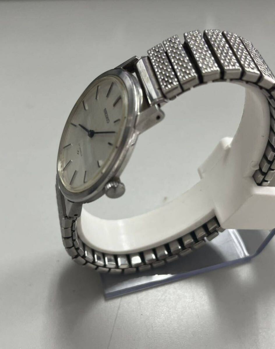1円スタート SEIKO メンズ 腕時計 CHARIOT シャリオ 手巻き 2559-0181シルバー文字盤 24石_画像4