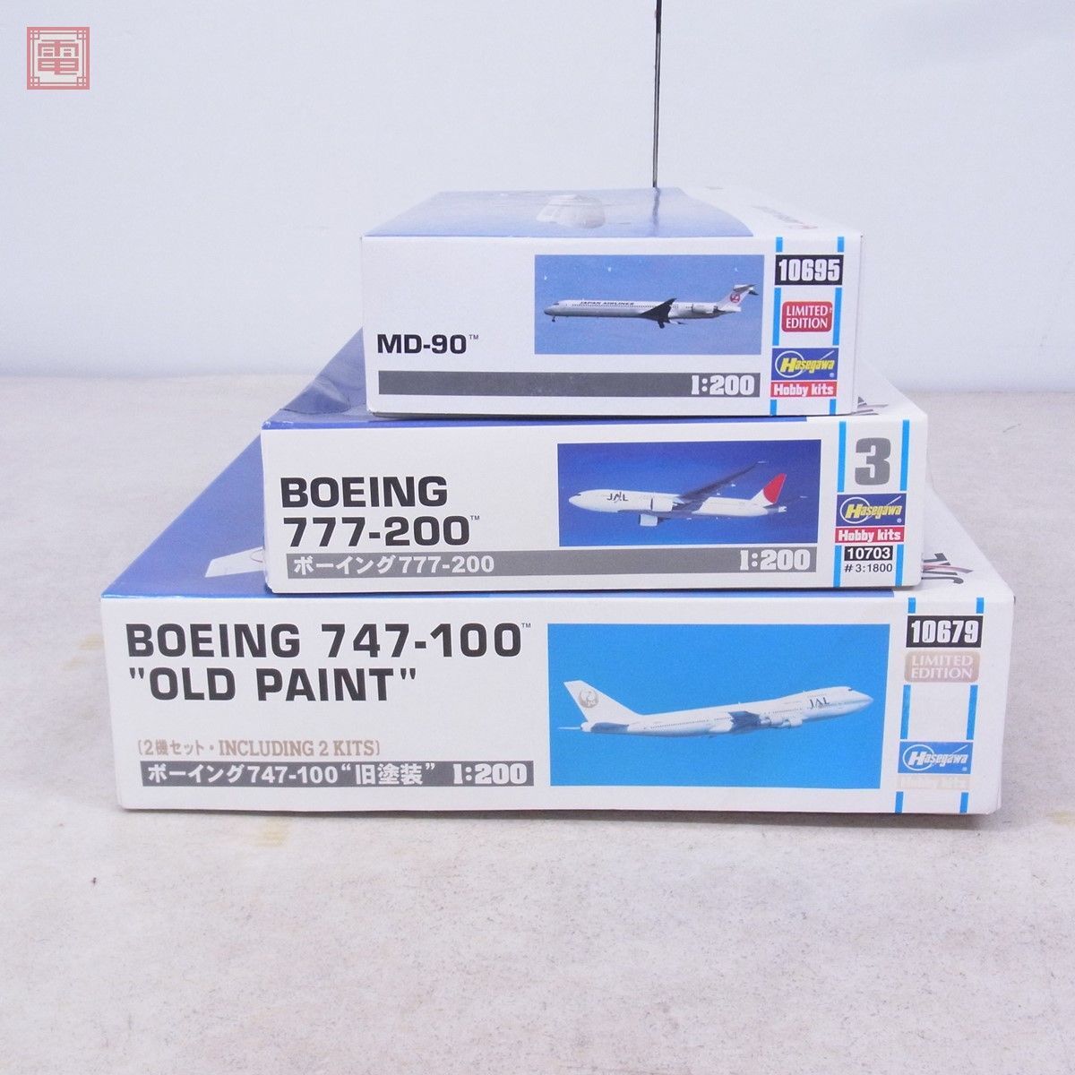 2日間限定価格❗訳あり激レア✨ハセガワ✨ボーイングMD-90 ✨1/200 Yahoo!オークション - 未組立 ハセガワ 1/200 日本航空 JAL