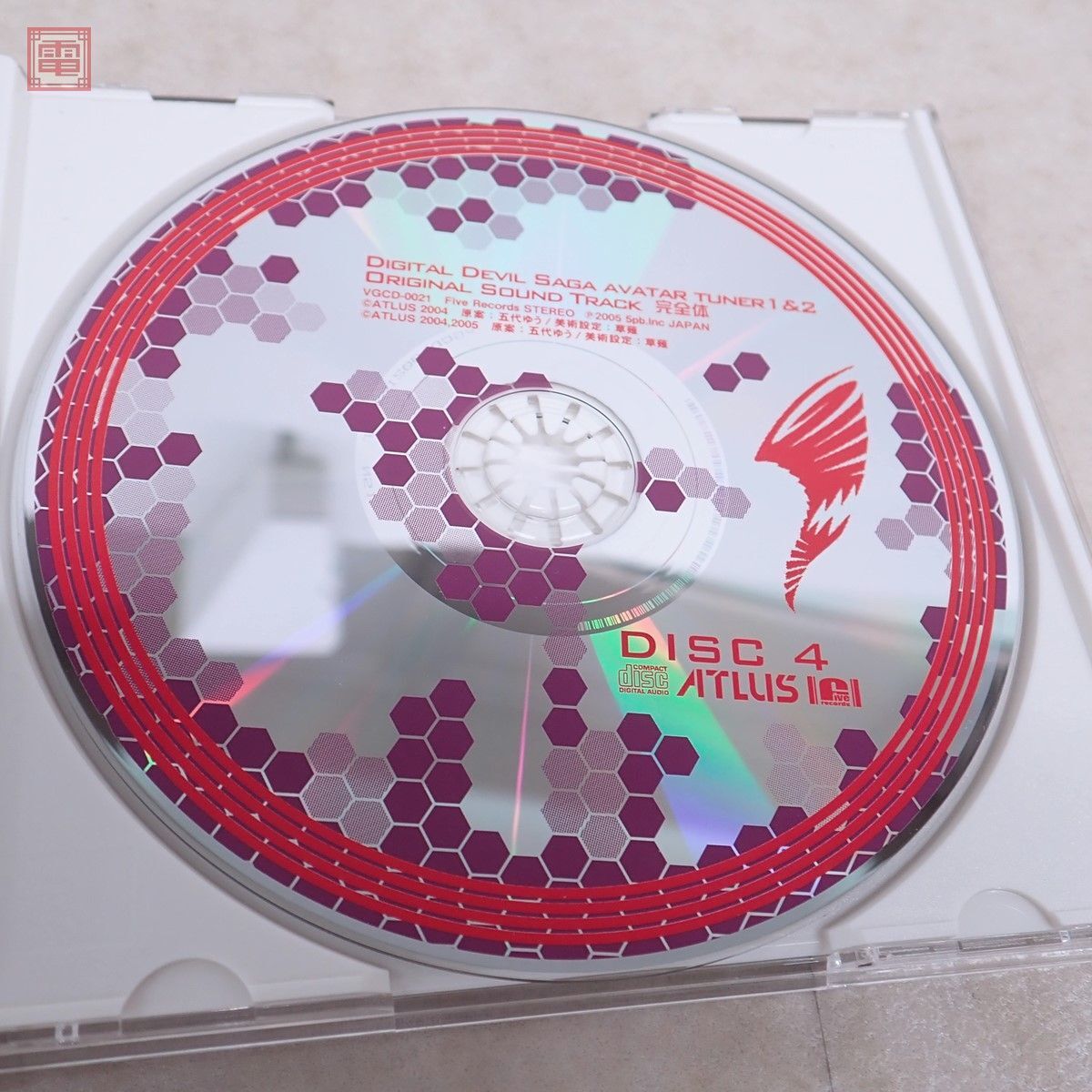動作保証品 CD DIGITAL DEVIL SAGA アバタールチューナー 1&2 オリジナルサウンドトラック 完全体 アトラス ATLUS 帯付【10の画像6