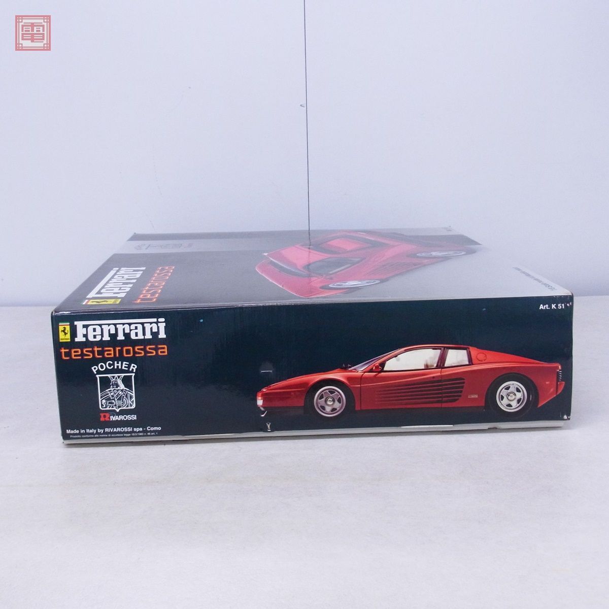 Yahoo!オークション - 未組立 ポケール 1/8 フェラーリ Yahoo!オークション - 未組立 ポケール 1/8 フェラーリ