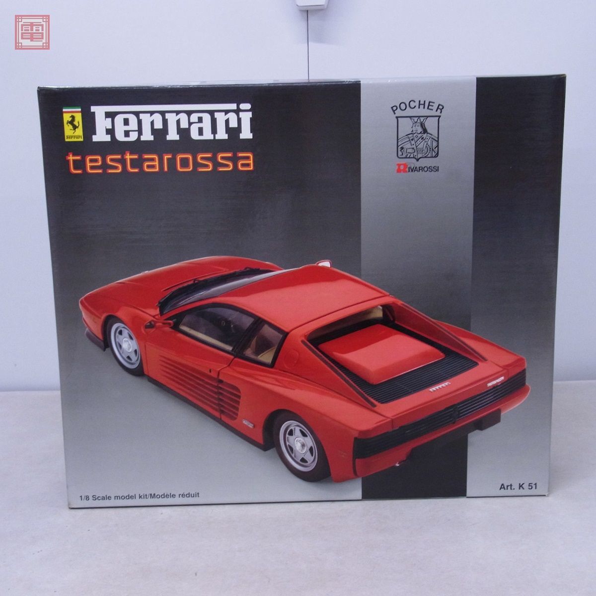 Yahoo!オークション - 未組立 ポケール 1/8 フェラーリ Yahoo!オークション - 未組立 ポケール 1/8 フェラーリ